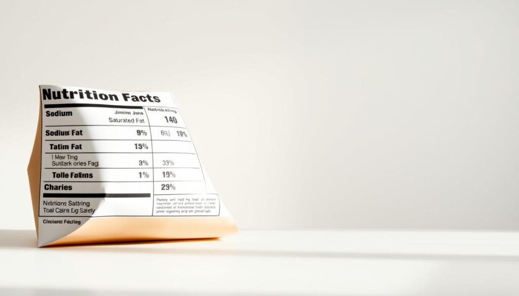 A high-resolution, detailed image of the nutrition information panel for Jimmy John's sandwiches, focusing on the sodium, saturated fat, and other key nutritional data. The panel is presented against a clean, neutral background with soft, even lighting from the side, creating a clear, informative visual. The layout and typography are crisp and legible, with the key metrics prominently displayed. The overall mood is authoritative yet accessible, conveying the important health considerations for this popular fast-food menu. A high-resolution, detailed image of the nutrition information panel for Jimmy John's sandwiches, focusing on the sodium, saturated fat, and other key nutritional data. The panel is presented against a clean, neutral background with soft, even lighting from the side, creating a clear, informative visual. The layout and typography are crisp and legible, with the key metrics prominently displayed. The overall mood is authoritative yet accessible, conveying the important health considerations for this popular fast-food menu.