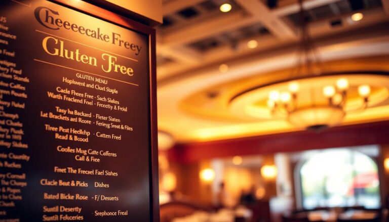 Cheesecake Factory Gluten Free Menu