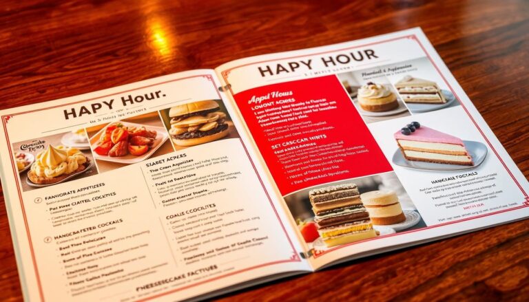 Cheesecake Factory Happy Hour Menu