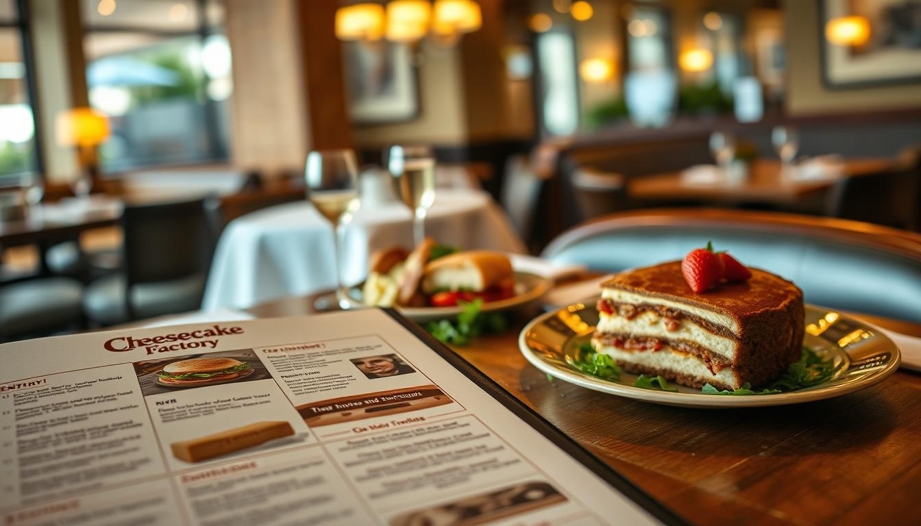 Cheesecake Factory Lunch Menu