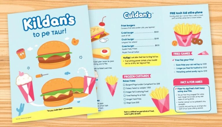 culvers kids menu