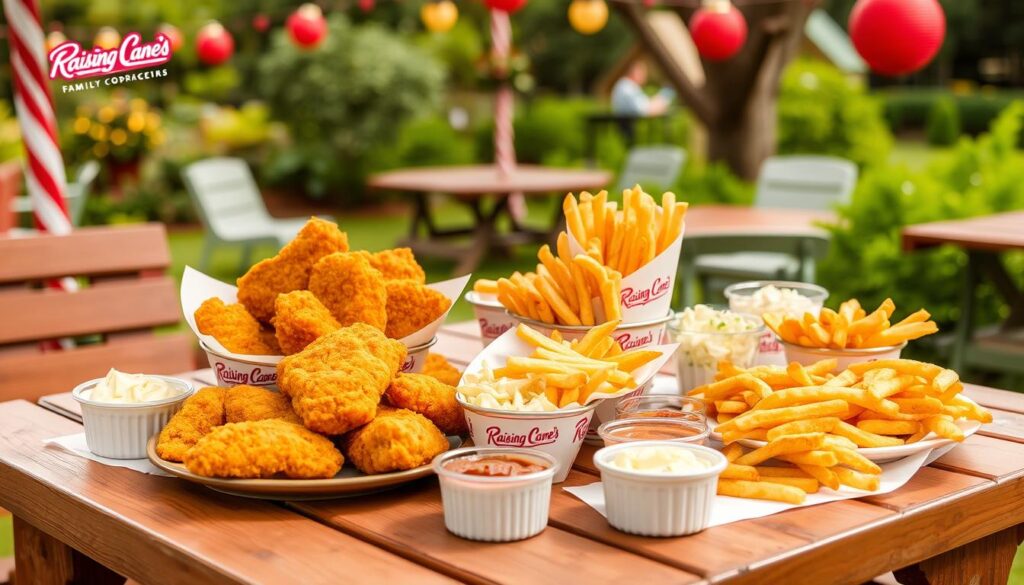 family meal packs raising cane's