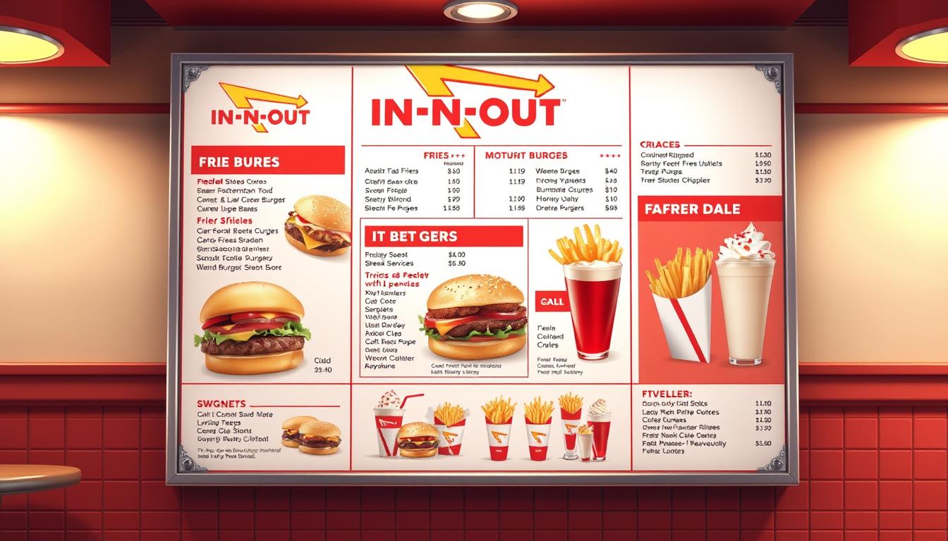 in n out menu