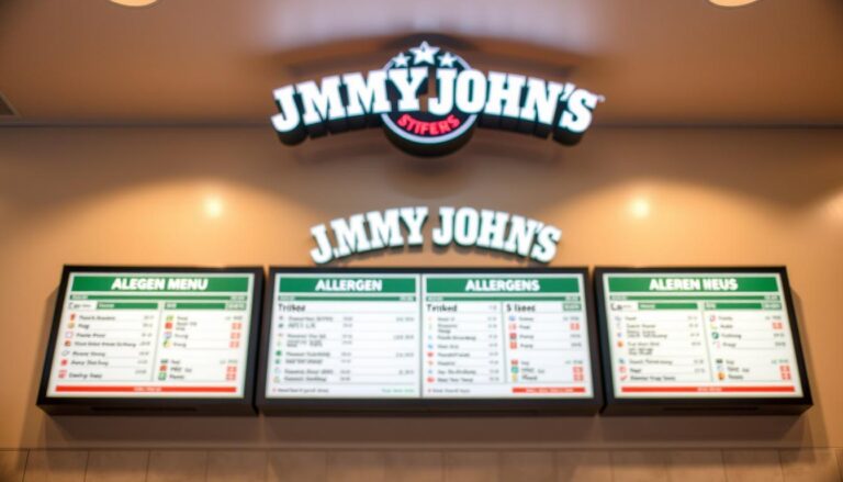 jimmy john's allergen menu